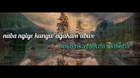 Yesu ni wowe musa 123 by Papi Clever  &Dorcus