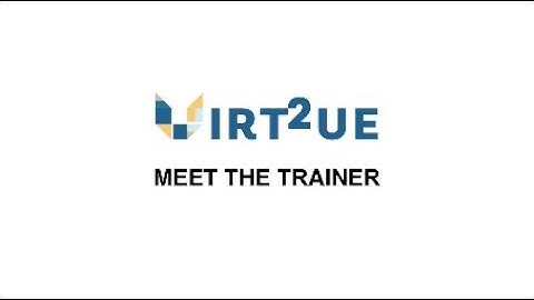 VIRT2UE Train-the-Trainer program: Meet Ivan Buljan
