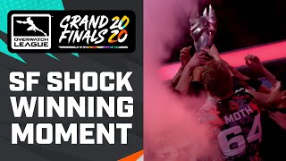 WINNING MOMENT — @sanfranciscoshock ARE YOUR 2020 GRAND FINALS CHAMPIONS