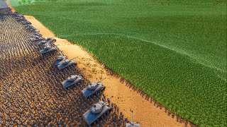 100,000 Modern Soldiers & Tanks VS 6 MILLION ZOMBIES! - Ultimate Epic Battle Simulator 2 UEBS 2 screenshot 3
