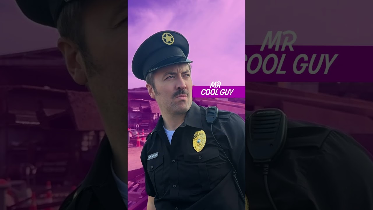 WATCH OUT!! It's the fuzz 🚨 and he's a STUD! 💪 GTA Logic coming very... very soon.