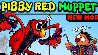 Friday Night Funkin' Pibby Broken Strings - Tantrum | Pibby Elmo, Sesame Street (FNF/Pibby/New)