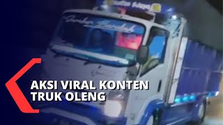 Sopir Pembuat Konten Truk Oleng Ditangkap Polisi