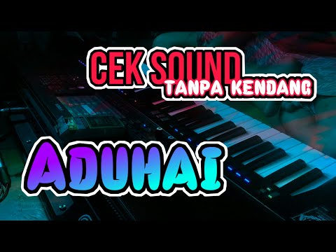 Cek Sound Durasi Panjang - ADUHAI - Tanpa kendang & vocal - Style New Pallapa