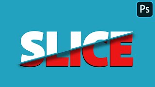 Slice Text  Effect in Photoshop screenshot 5