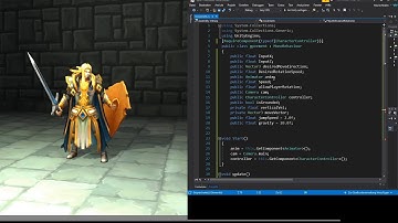 3rd Person Character Controller in Unity Tutorial - with Jumping - Script included