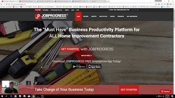 JOBPROGRESS Setting the Job Awarded Stage and connecting to Quickbooks Online