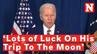 Biden Slams Musk’s Economy Remark: ‘Lots Of Luck On His Trip To The Moon’