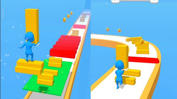 Stairs Race 3D level 99 Game GamePlay Android mobile Game GamePlay#android #androidgames