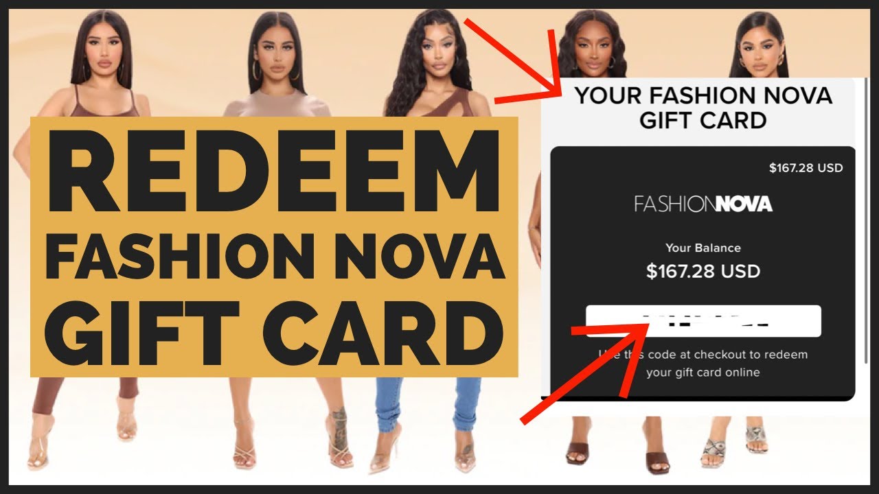 sell fashion nova gift card