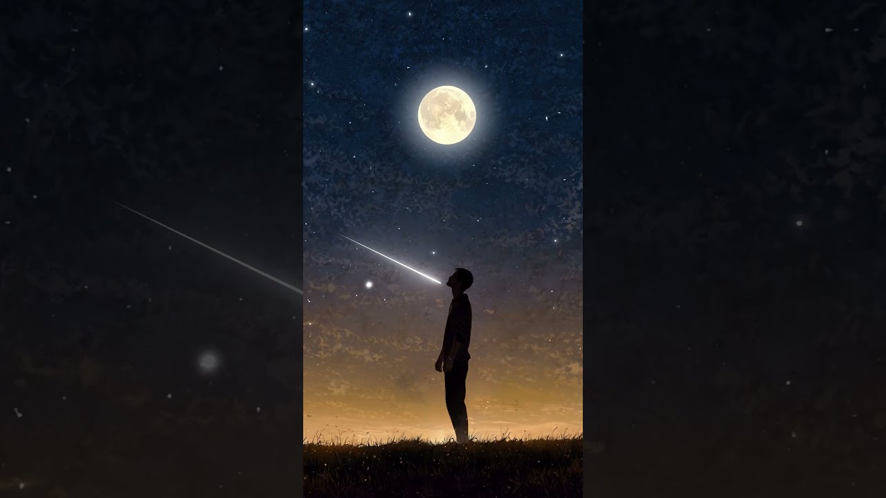 Solitude is Peaceful! #ai #moon #cold #solitude #stars