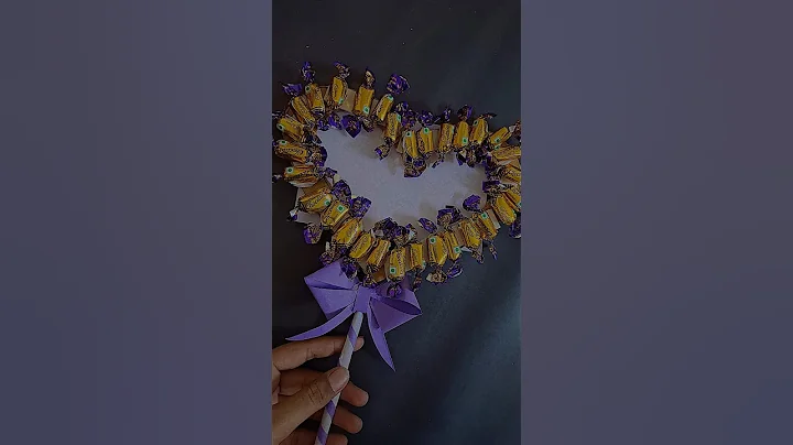 DIY Toffee's Bouquet ~ Gift Ideas #diy #toffee #bouquet  #craftideas #giftideas #shorts