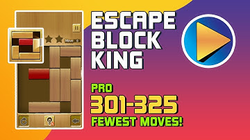 Escape Block King Pro Levels 301 to 325 Walkthrough [100% Perfect!]
