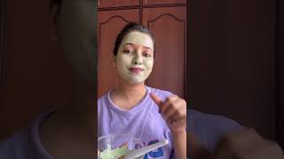 TRIED VIRAL FRENCH GREEN CLAY MASK | Shorts | DIY Face Pack For Summers | Magic Pill