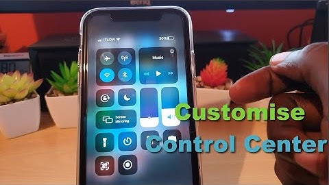How to Customize Control Center iPhone iOS 13