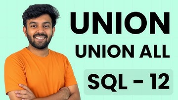 UNION  &  UNION ALL  |  SQL Mastery Ep - 12  |  code io - Tamil