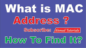 What is Mac Address How To Find It In Urdu/Hindi Tutorial