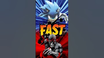 Archie Sonic vs Black Flash! Who is faster? #archiesonic #flash #wallywest #ishowspeed #blackflash