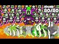 INFINITE Boost! Necromancer ARMY is OVERPOWERED in Bloons TD 6!