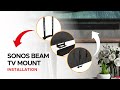 How To Fix Your Soundbass TV Mount To Your TV And Attachment Of The Sonos Beam Soundbar
