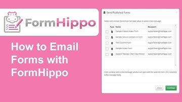 How to Email Fillable HIPAA Compliant Forms