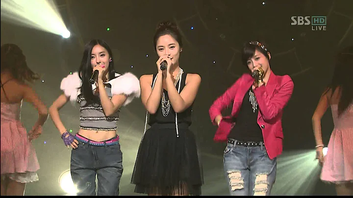 27.09.2009 [1nkigayo] Hwang Jung Eum & EunJung & H...
