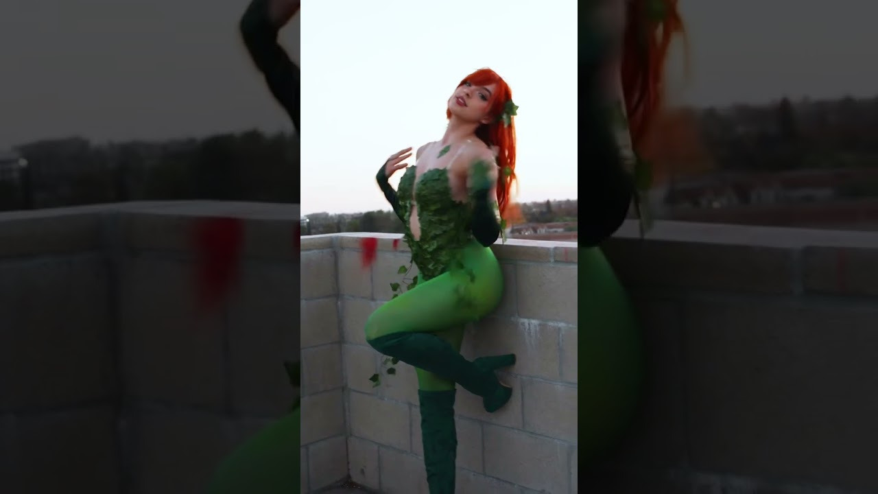 Poison Ivy Cosplay Photoshoot😍🌱 #poisonivy #cosplay #cosplaygirl