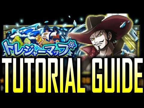 TUTORIAL TREASURE MAP / ADVENTURE MODE GUIDE | One Piece Treasure Cruise | トレクル トレジャーマップ