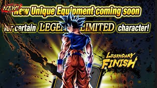 NEW UNIQUE EQUIPMENT INCOMING 🔥!? FOR SAIYAN SAGA Z CAMPAIGN! (DRAGON BALL LEGENDS)