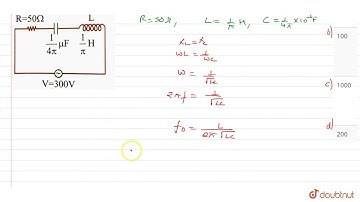 In the a.c. circuit shown in the figure. The supply voltage has a constant r.m.s value `V` but