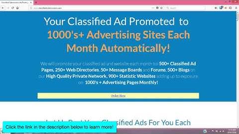 Your ad posted to 1000