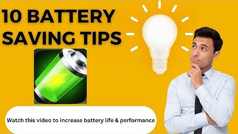 Android Battery Saving Tips 💡 | Extend Your Phone Battery Life | 10 tips to enhance Android battery