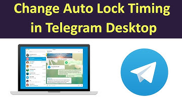 How to Change Auto Lock Timing in Telegram Desktop?