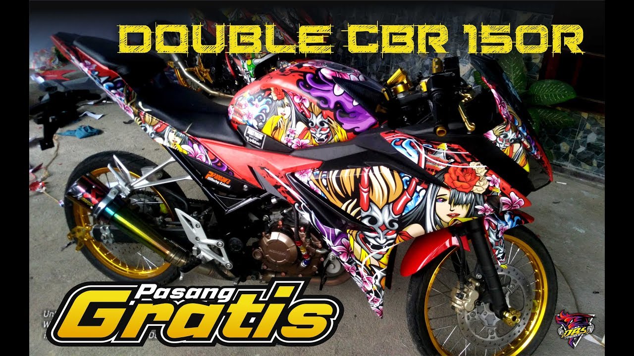 Project 2 CBR 150 Facelift Sticker Print Uv Tema Tower Of