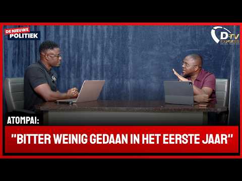 🚀 De Nieuwe Politiek Live • Poetini Atompai over 1 jaar regering Simons/Rusland (Suriname)