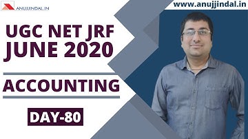 5 MCQs | Paper 2 | Accounting | UGC NET JUNE 2020 | Day 80 - by Shubham Sir