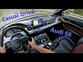 Audi S8 D4 Casual Drive | Apple Carplay/Android auto installed