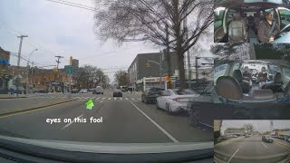 BMW gets Blasted on Jamaica Ave (4/10/24)