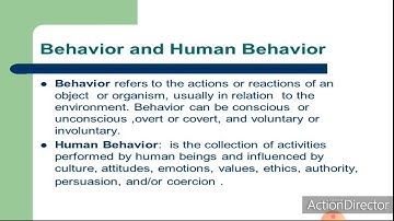 Individual Behaviour Part 1(Organisational Behaviour Part 2)