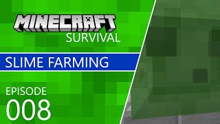 Minecraft 1.15.2 Survival Let's Play #8 - Slime Farming