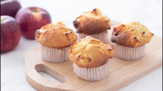 りんごとクリームチーズのマフィンの作り方&ラッピング Apple & Cream Cheese Muffin｜HidaMari Cooking