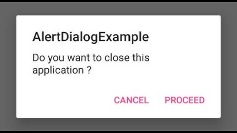 51. Customize the Confirmation Dialog
