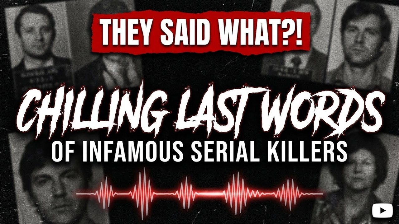 Жуткие последние слова печально известных серийных убийц