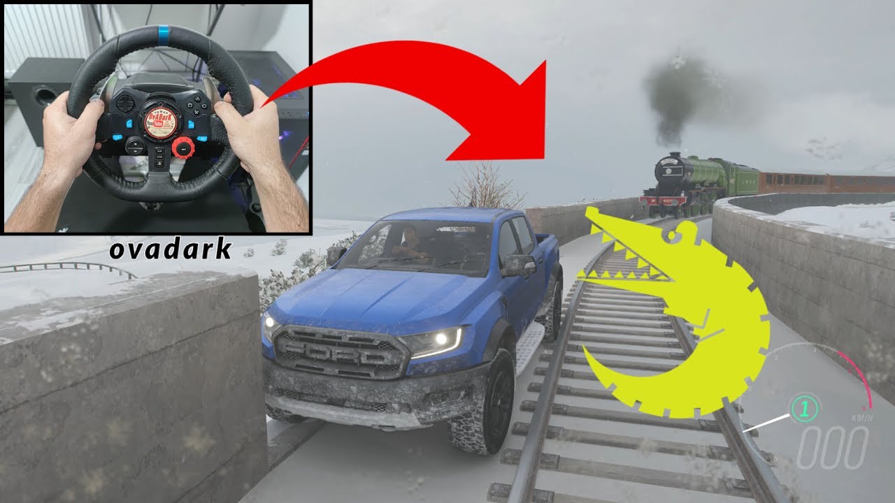 Ford Ranger Raptor CROCODILE SPIN ~ Forza Horizon 4 / Steering Wheel & Shifter Logitech G29 