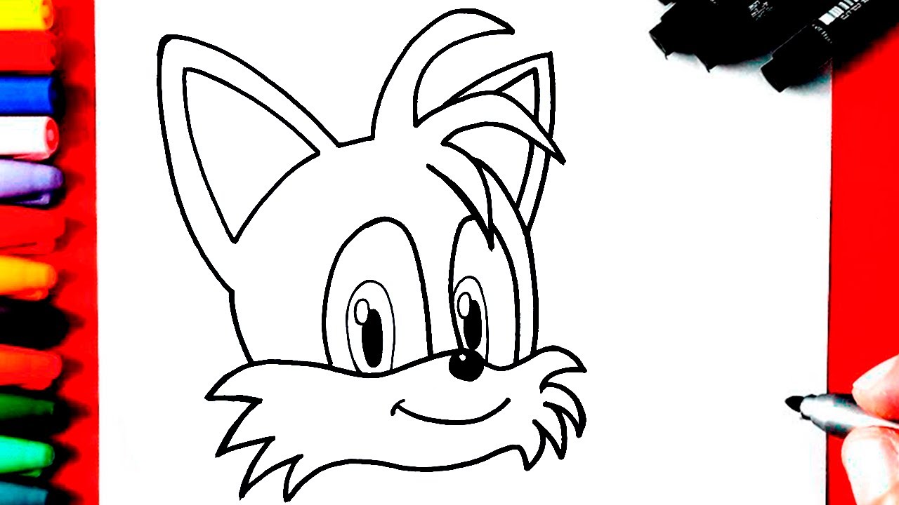 tutorial #desenho #draw #desenhando #sonic #tails