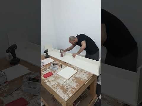 تصنيع وحدة شاشة معلقة من  ميلامين اثاث ديكورات داخلية