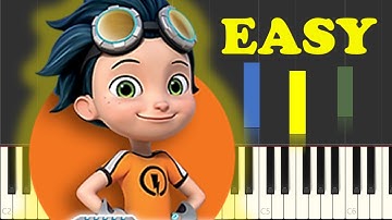 Rusty Rivets Theme Song On Piano EASY