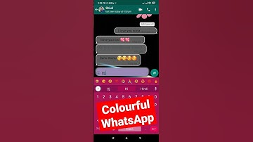 WhatsApp ko colourful Kaise banaye|very beautiful colourful WhatsApp #shorts