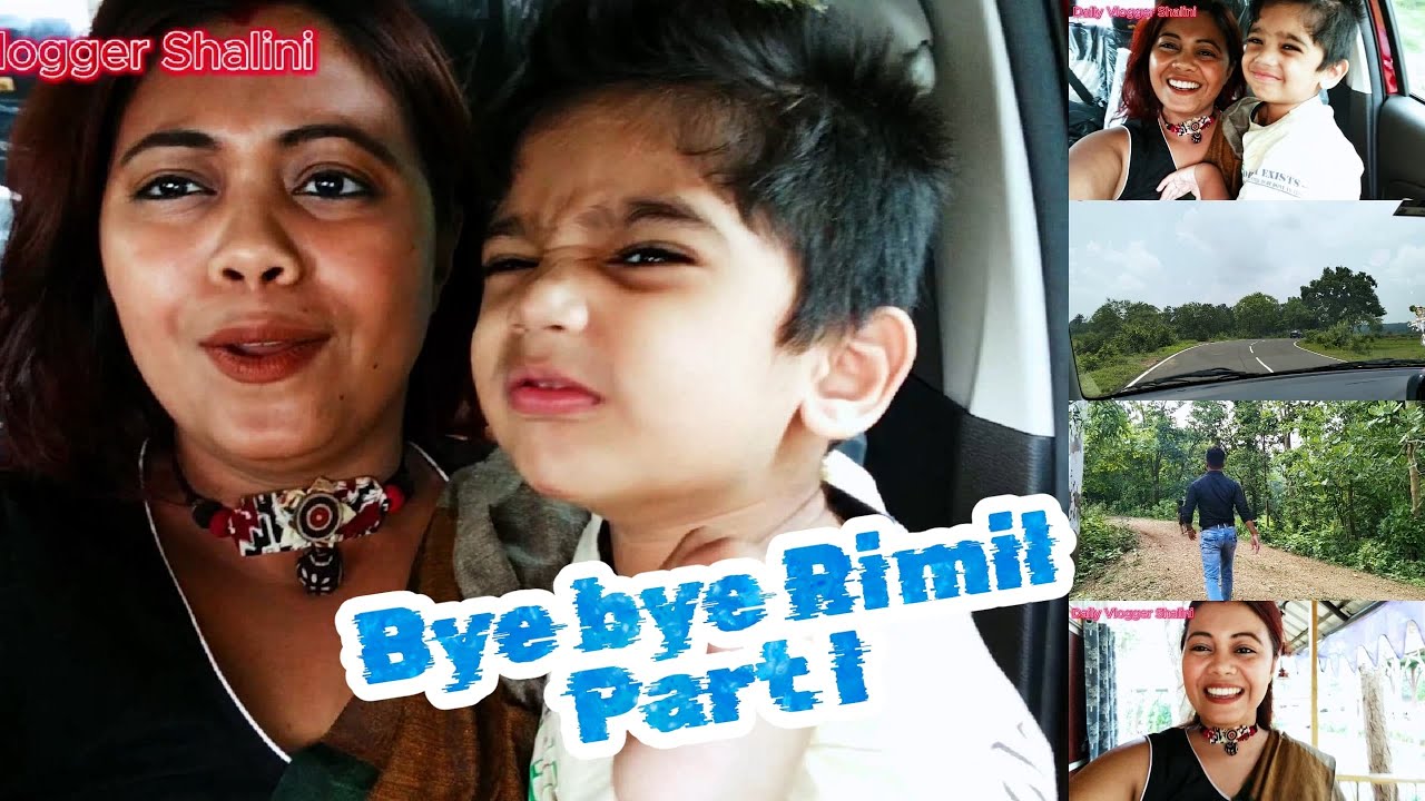 Bye Bye Rimil | Part I | 15th Vlog | 24/7/2024 | Daily Vlogger Shalini ...