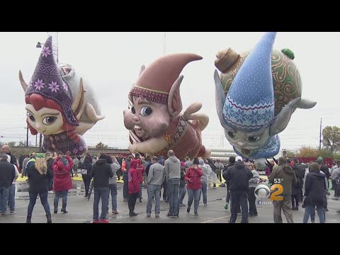 Sneak Peak At Macy's Thanksgiving Day Balloons